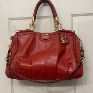 Coach purse coral
